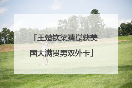 王楚钦梁靖崑获美国大满贯男双外卡