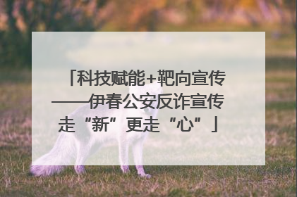 科技赋能+靶向宣传——伊春公安反诈宣传走“新”更走“心”