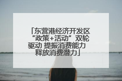 东营港经济开发区“政策+活动”双轮驱动 提振消费能力 释放消费潜力