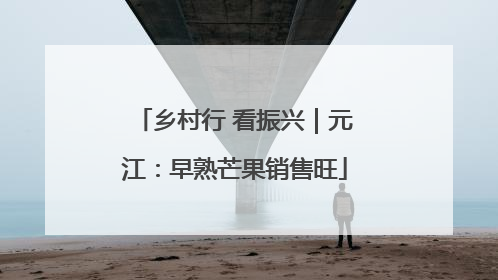 乡村行 看振兴｜元江：早熟芒果销售旺