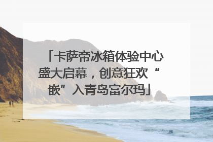 卡萨帝冰箱体验中心盛大启幕，创意狂欢“嵌”入青岛富尔玛