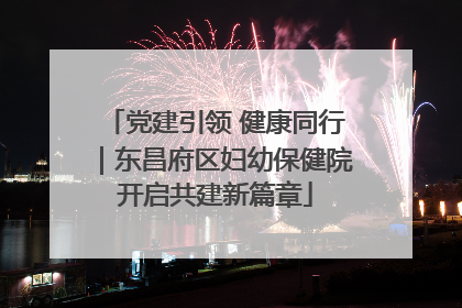党建引领 健康同行｜东昌府区妇幼保健院开启共建新篇章