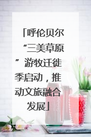 呼伦贝尔“三美草原”游牧迁徙季启动，推动文旅融合发展