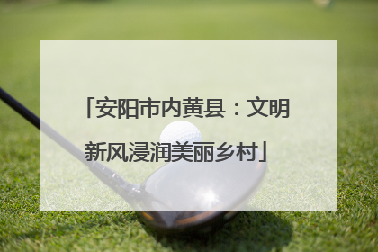 安阳市内黄县：文明新风浸润美丽乡村