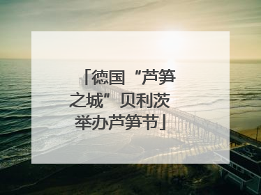德国“芦笋之城”贝利茨举办芦笋节