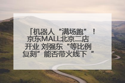 机器人“满场跑”！京东MALL北京二店开业 刘强东“等比例复刻”能否带火线下“618”？