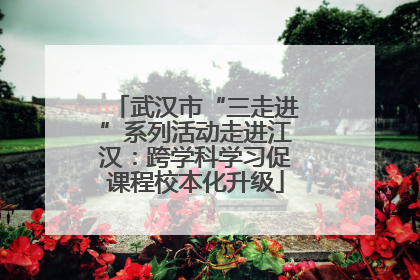 武汉市“三走进”系列活动走进江汉：跨学科学习促课程校本化升级