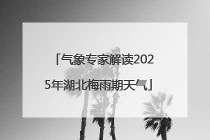 气象专家解读2025年湖北梅雨期天气