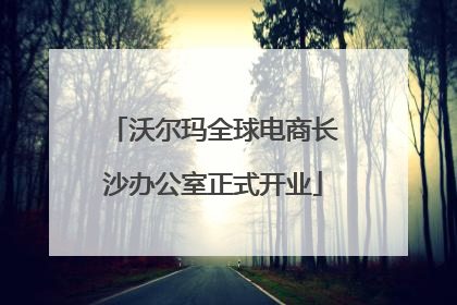 沃尔玛全球电商长沙办公室正式开业