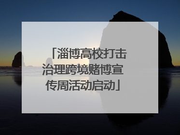 淄博高校打击治理跨境赌博宣传周活动启动