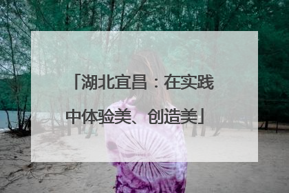 湖北宜昌：在实践中体验美、创造美