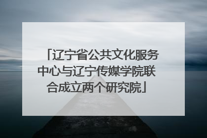 辽宁省公共文化服务中心与辽宁传媒学院联合成立两个研究院