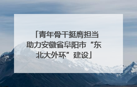 青年骨干挺膺担当 助力安徽省阜阳市“东北大外环”建设