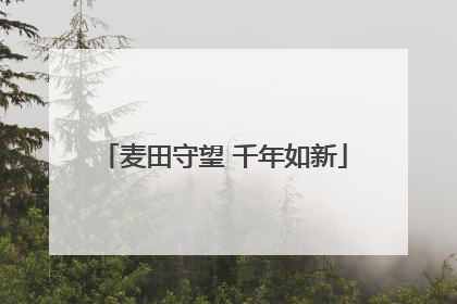 麦田守望 千年如新