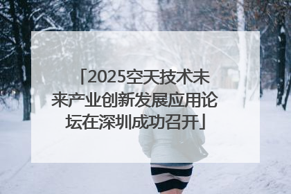 2025空天技术未来产业创新发展应用论坛在深圳成功召开