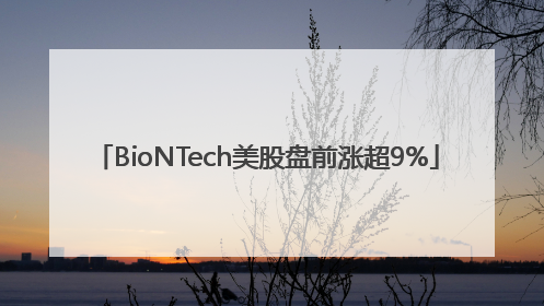 BioNTech美股盘前涨超9%